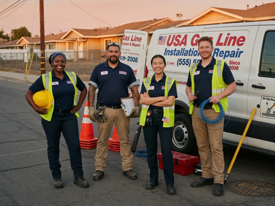Gas Line Installation company in Wilson, AR